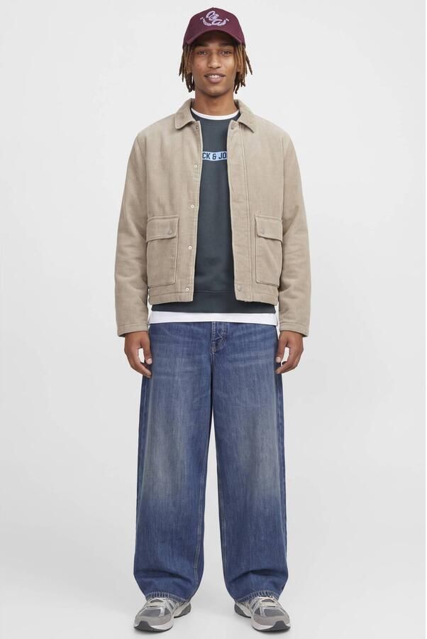 Jack & jones Regular fit sweatshirt met katoen-aandeel model 'Munk'