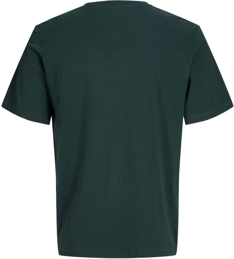 Jack & jones Regular fit t-shirt van puur katoen met labeldetail - Foto 2