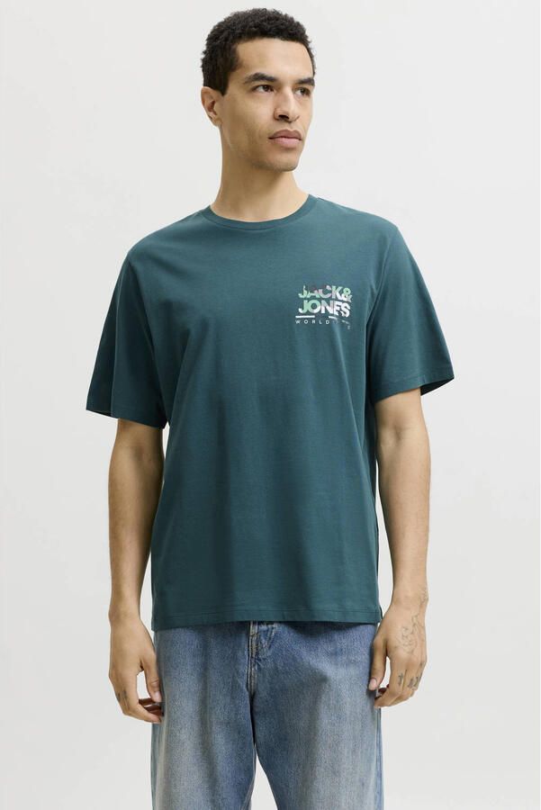 Jack & Jones Shirt met korte mouwen JJLUKE TEE SS CREW NECK 5PK MP (set 5-delig) - Foto 3
