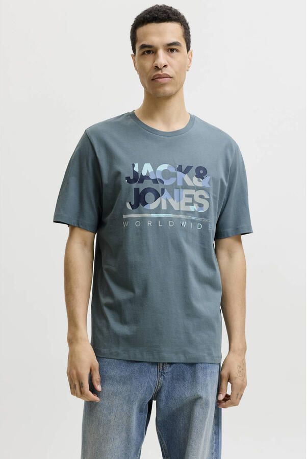Jack & Jones Shirt met korte mouwen JJLUKE TEE SS CREW NECK 5PK MP (set 5-delig) - Foto 2