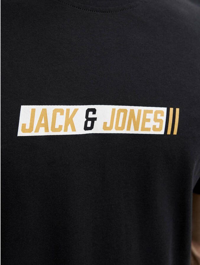 Jack & jones regular fit T-shirt met logoprint model 'Munk' - Foto 2