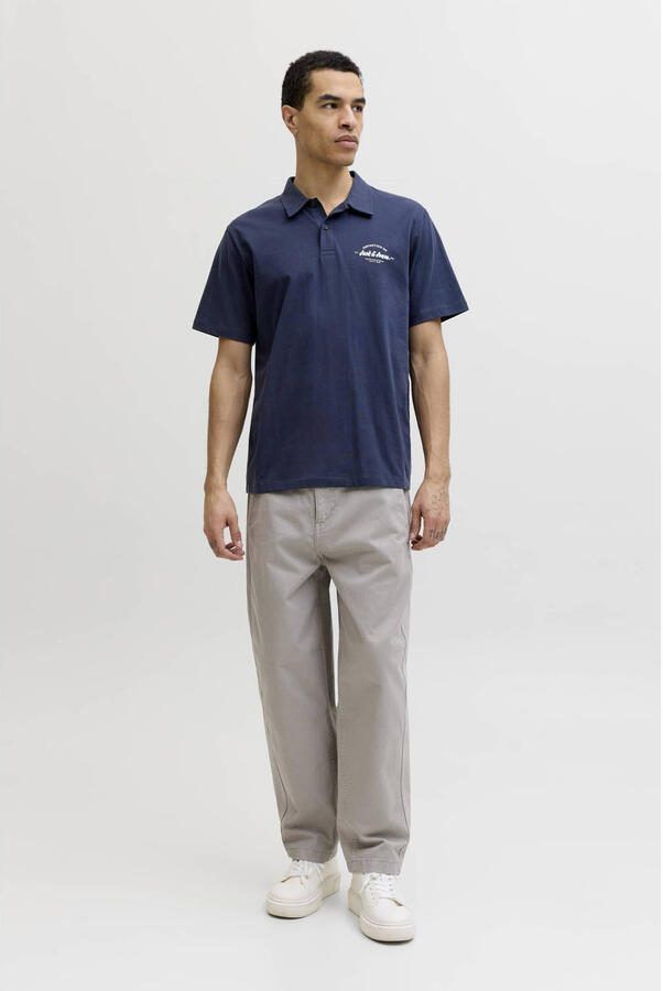 Jack & jones poloshirt met labelprint model 'BRANDON' - Foto 3