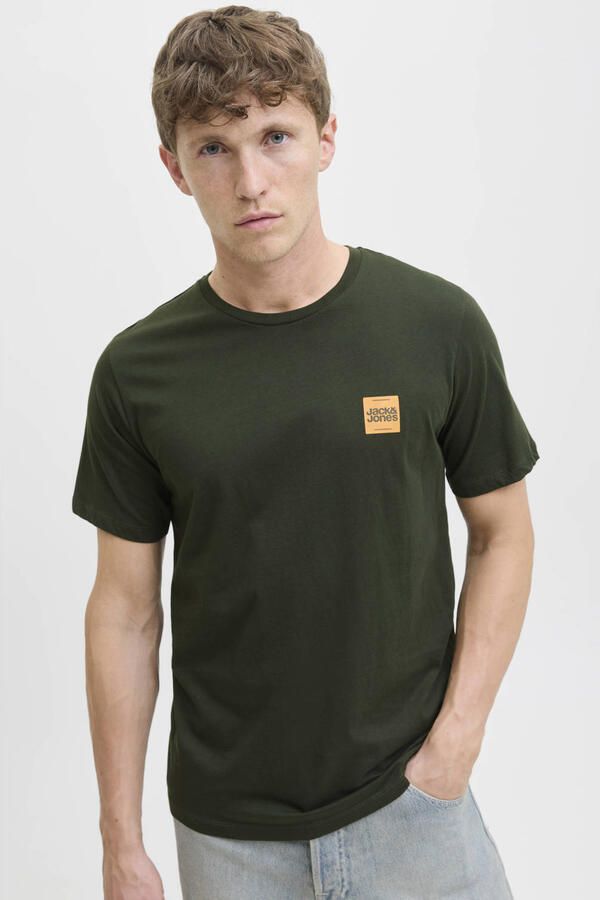 Jack & jones T-shirt Korte Mouw Jack & Jones 12279100 BRANDY