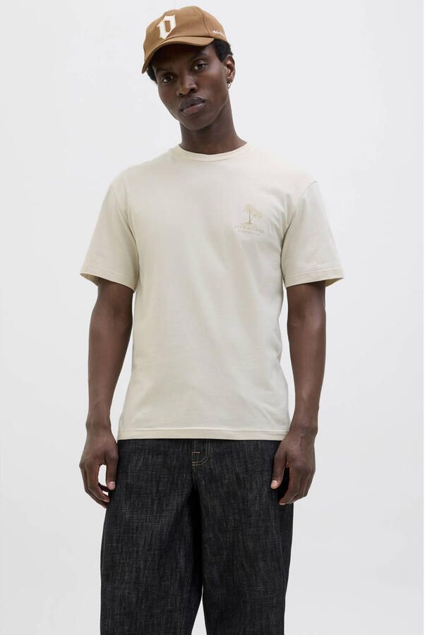 Jack & Jones Shirt met ronde hals JJSUMMER VIBES TEE SS CREW NECK LN - Foto 5