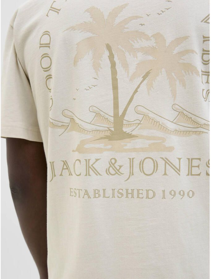 Jack & Jones Shirt met ronde hals JJSUMMER VIBES TEE SS CREW NECK LN - Foto 3