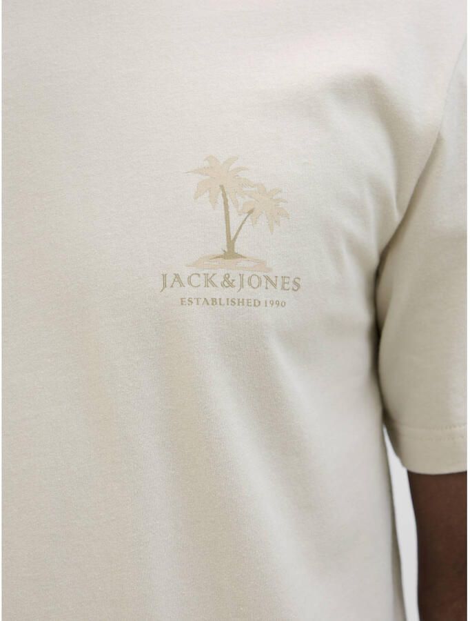 Jack & Jones Shirt met ronde hals JJSUMMER VIBES TEE SS CREW NECK LN - Foto 4