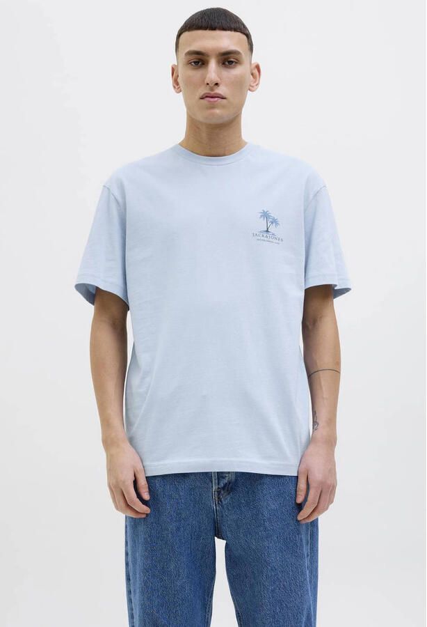 Jack & Jones Shirt met ronde hals JJSUMMER VIBES TEE SS CREW NECK LN