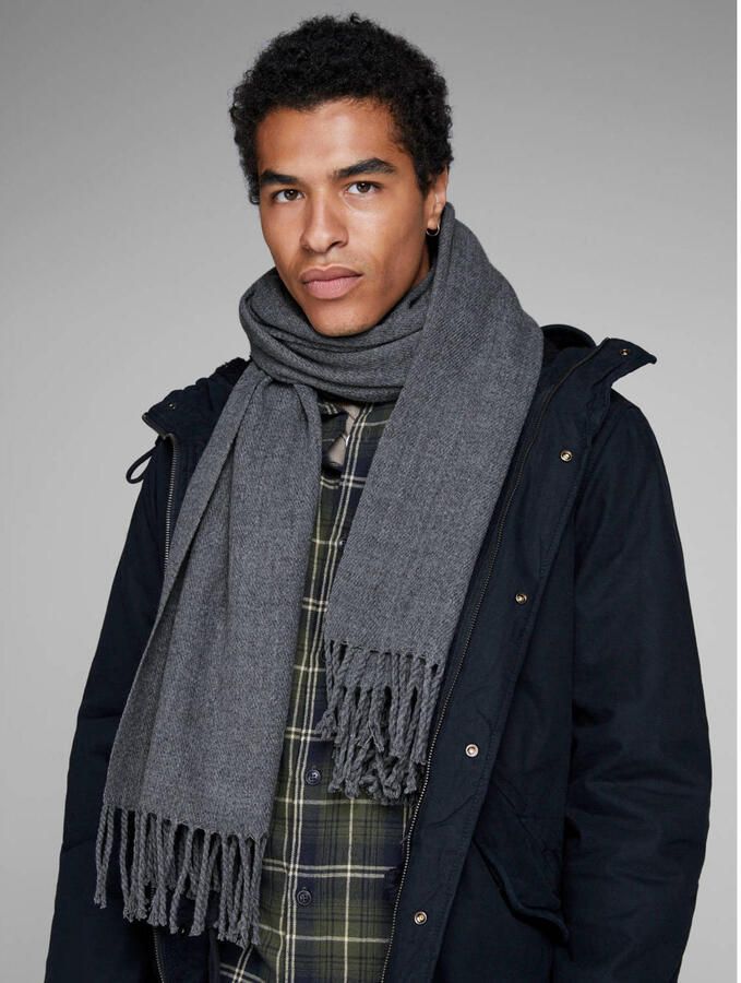 Jack & Jones Gebreide sjaal JACSOLID WOVEN SCARF NOOS - Foto 2