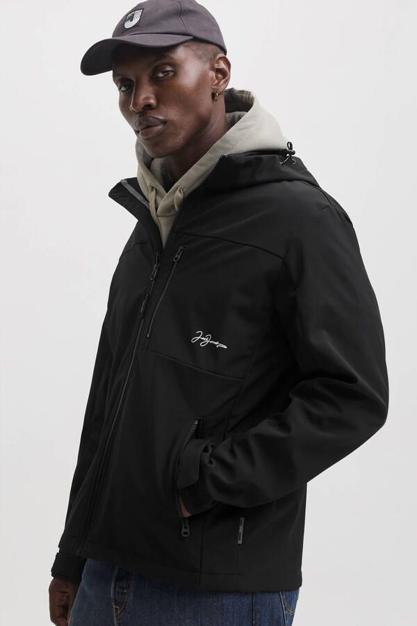 JACK & JONES softshelljas zwart - Foto 3