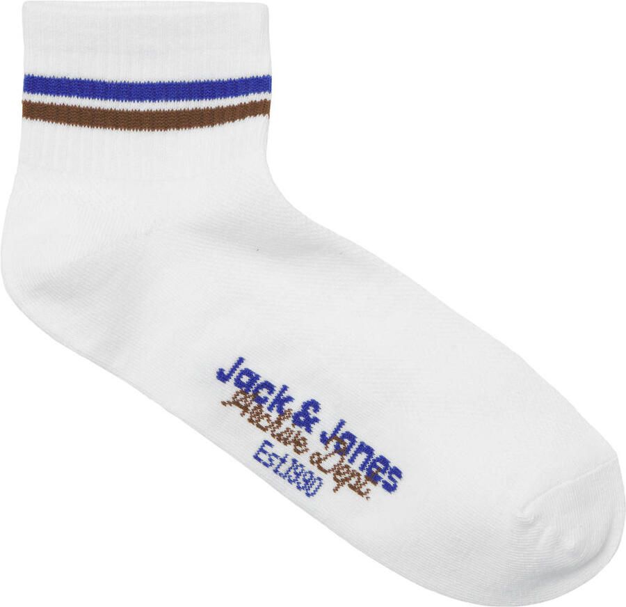 JACK & JONES sokken JACBOSTON wit (set van 5) - Foto 2