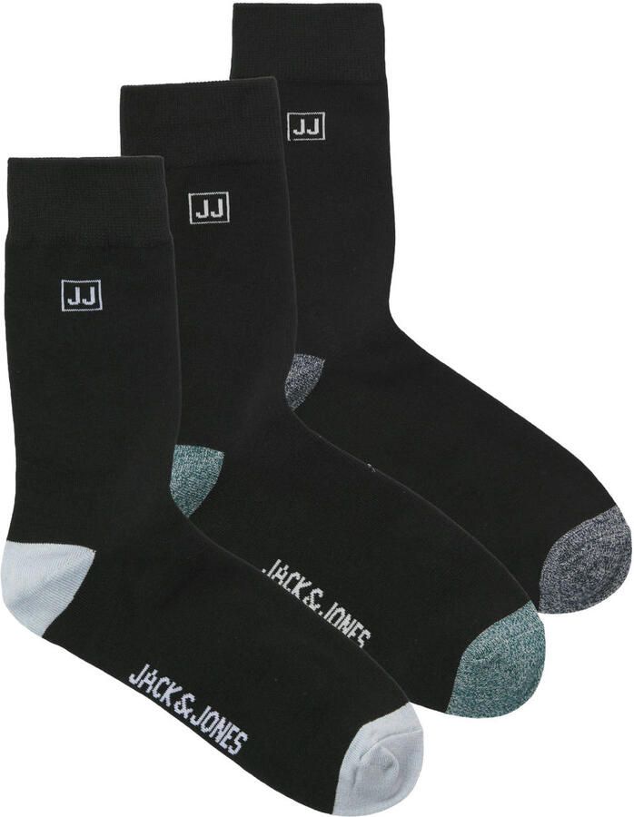 JACK & JONES sokken JACBRUCE donkerblauw (set van 3)