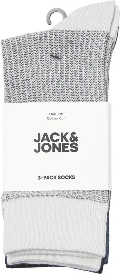 JACK & JONES sokken JACBRYAN grijs (set van 3) - Foto 3