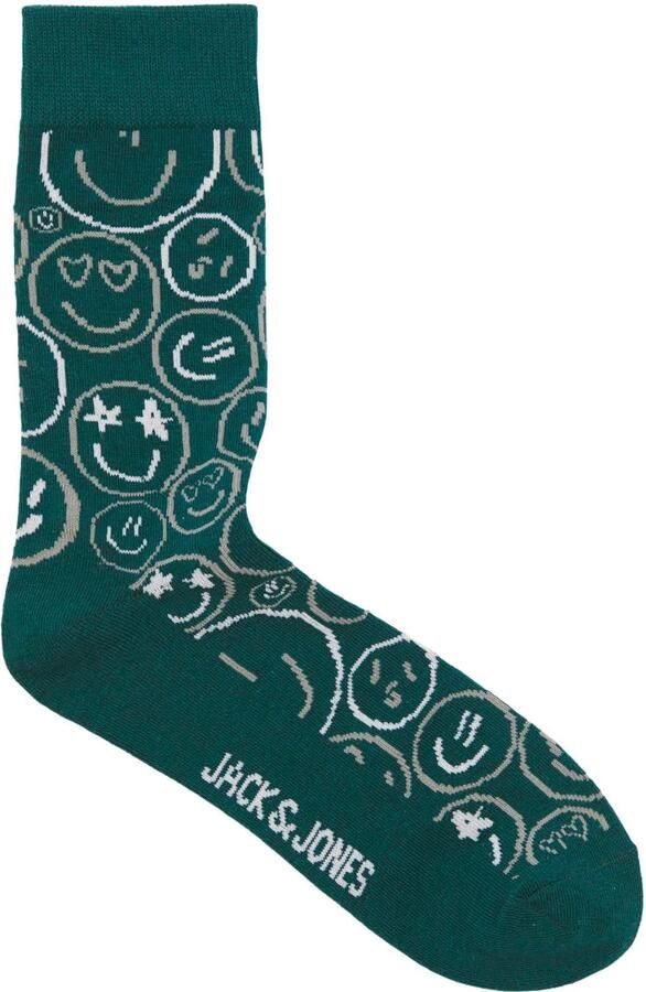 Jack & jones Sokken met all-over motiefprint in een set van 3 paar model 'Jacsilas'