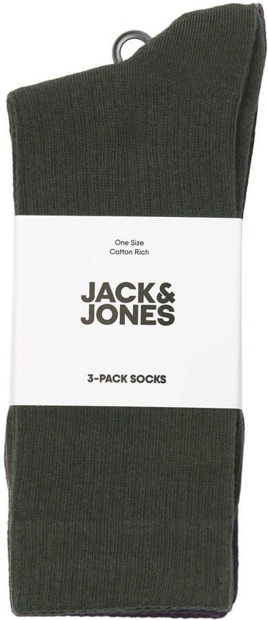 Jack & Jones Vrijetijdssokken JACSOHO TENNIS SOCKS 3 PACK NOOS (set 3 paar) - Foto 2