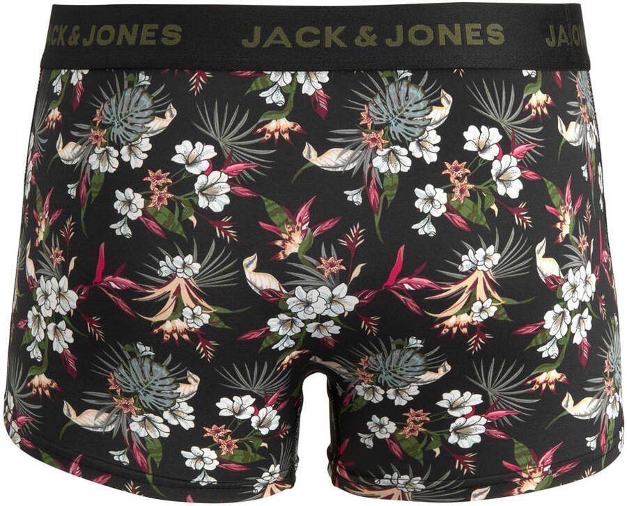 Jack & Jones Functionele boxershort JACFLOWER van microvezelkwaliteit en sneldrogend materiaal (set 3 stuks) - Foto 2