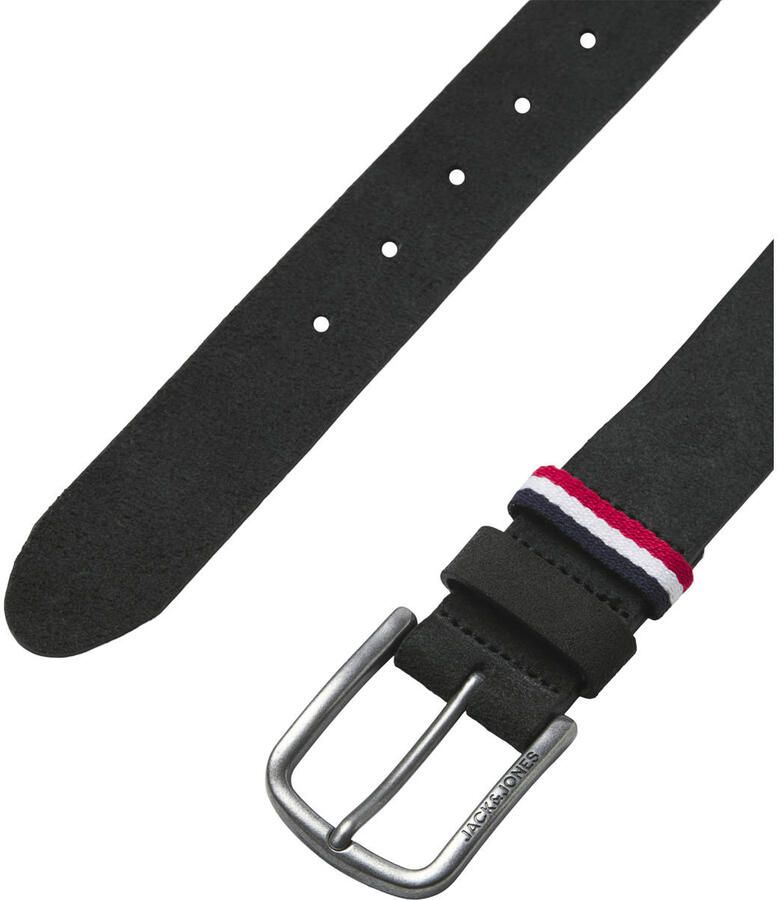 JACK & JONES suède riem JACESPO zwart