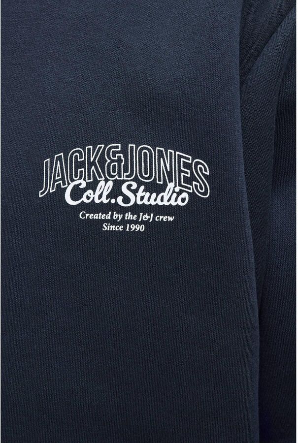 Jack & jones Sweatshirt met labelprint model 'MAKOTO' - Foto 1