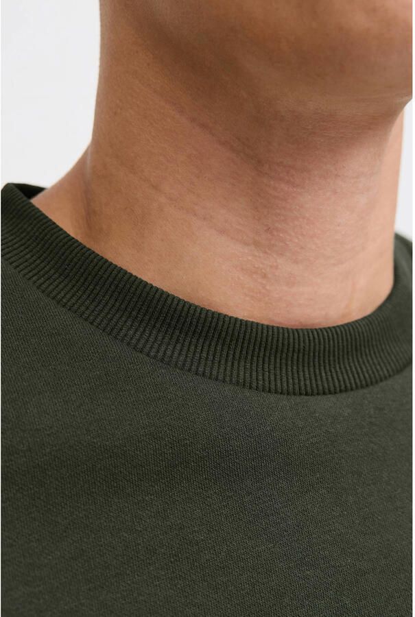 Jack & jones Sweatshirt met labelprint model 'BRANDY'