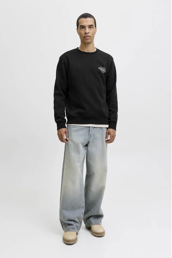 Jack & jones Sweatshirt met labelprint model 'MAKOTO' - Foto 2