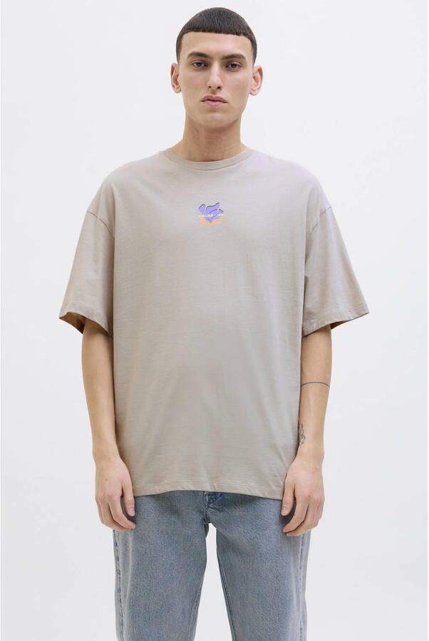 Jack & jones T-shirt met labelprint - Foto 3