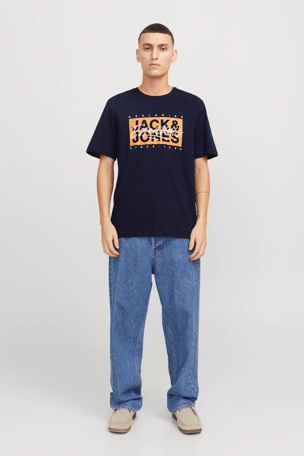 Jack & Jones Shirt met print JJCOLTON TEE SS CREW NECK - Foto 2
