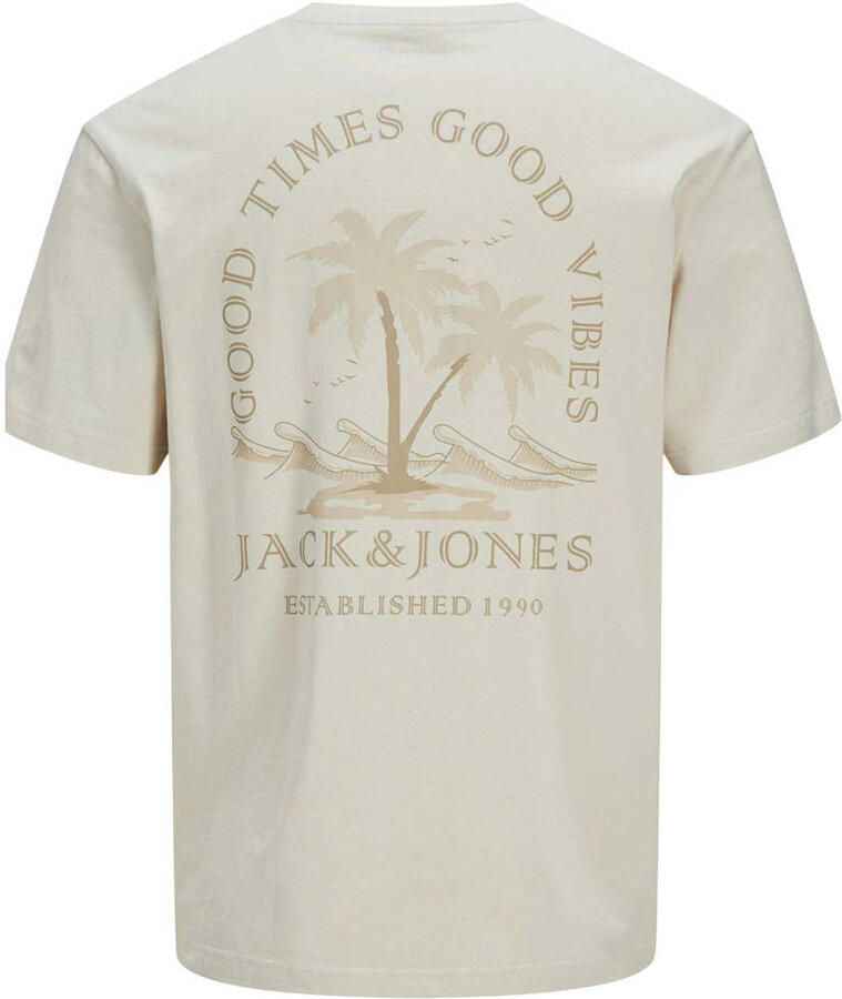 Jack & Jones Shirt met ronde hals JJSUMMER VIBES TEE SS CREW NECK LN
