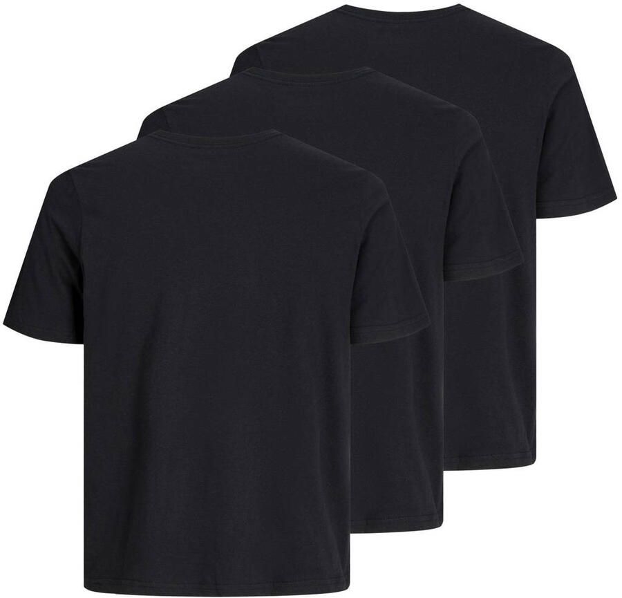 Jack & Jones Shirt met ronde hals JACUNDER TEE CREW NECK 3 PACK NOOS (set 3-delig)