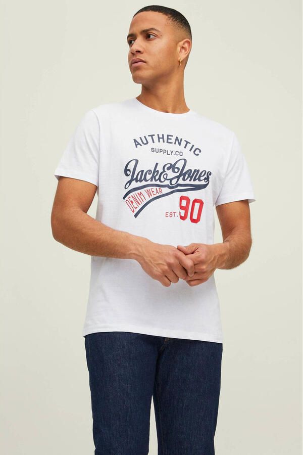 Jack & Jones Shirt met ronde hals JJETHAN TEE SS CREW NECK 3PK MP NOOS (3-delig Set van 3) - Foto 2