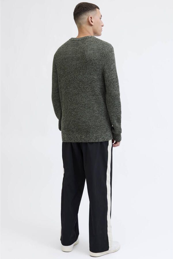 Jack & jones Gebreide pullover met ribboorden model 'LINK' - Foto 3