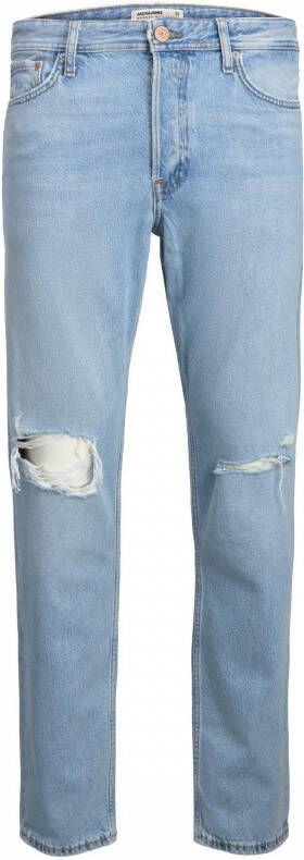 JACK & JONES JEANS INTELLIGENCE loose fit jeans JJICHRIS JJORIGINAL 384 blue denim
