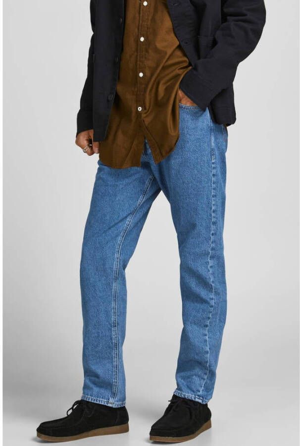 JACK & JONES JEANS INTELLIGENCE loose fit jeans JJICHRIS JJORIGINAL 412 blue denim