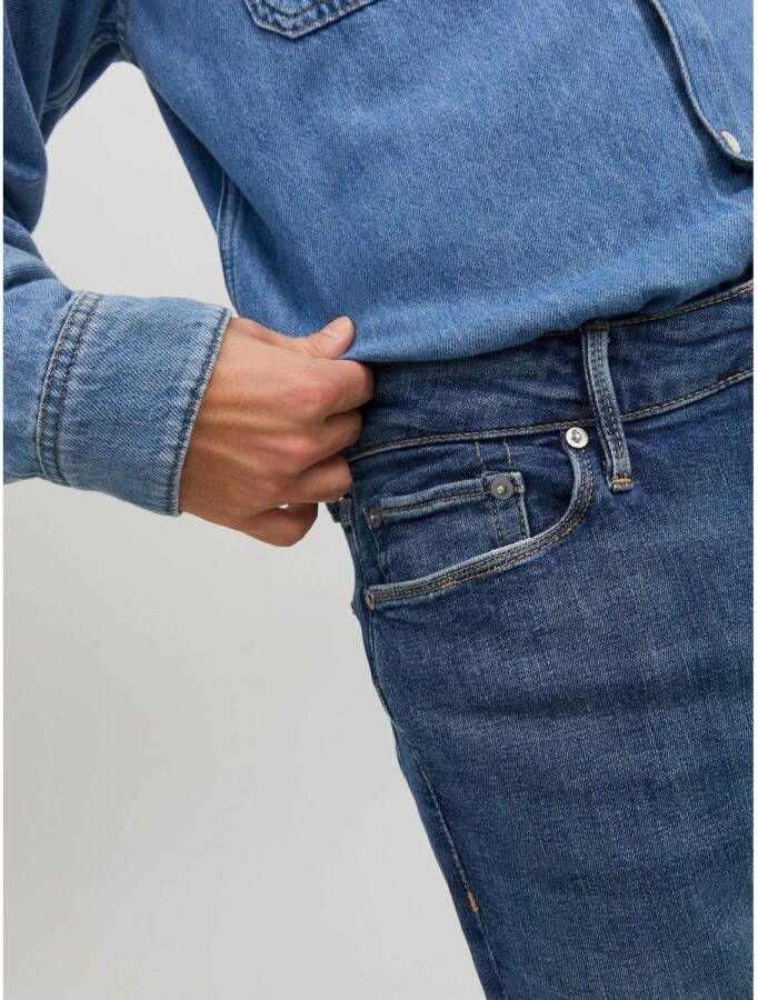 JACK & JONES JEANS INTELLIGENCE regular fit jeans JJICLARK JJEVAN JOS blue denim