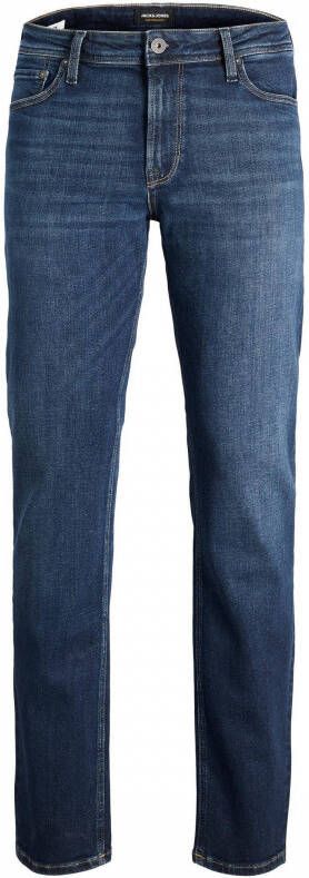 JACK & JONES JEANS INTELLIGENCE regular fit jeans JJICLARK JJORIGINAL 801 blue denim