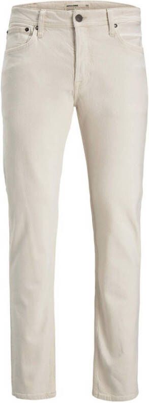 JACK & JONES JEANS INTELLIGENCE regular fit jeans JJIMIKE JJORIGINAL ecru