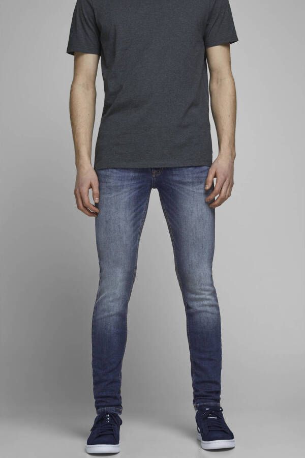 JACK & JONES JEANS INTELLIGENCE skinny jeans JJILIAM JJORIGINAL blue denim