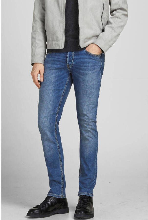 Jack & Jones Slim fit jeans JJIGLENN Jeans met smalle pijpen en stretch voor comfort