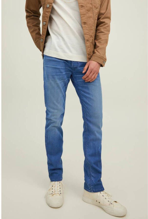 JACK & JONES JEANS INTELLIGENCE slim straight fit jeans JJITIM JJOLIVER