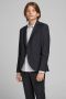 Jack & jones JUNIOR colbert JPRSOLARIS zwart Jongens Polyester Reverskraag 134 - Thumbnail 1