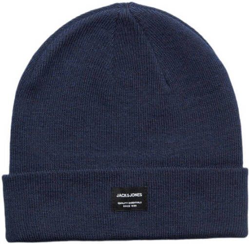 JACK & JONES JUNIOR muts Jacdna Beanie JR marine