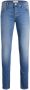 Jack & jones JUNIOR skinny jeans JJILIAM JJORIGINAL blue denim Blauw Effen 134 - Thumbnail 1