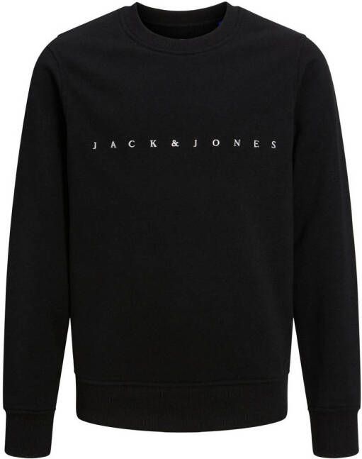 JACK & JONES JUNIOR sweater JORCOPENHAGEN met logo zwart