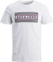 JACK & JONES JUNIOR T-shirt JJECORP met logo wit - Thumbnail 1