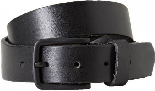 Jack & jones Riem Jack &amp Jones 12111066 JJILEE LEATHER BELT NOOS BLACK