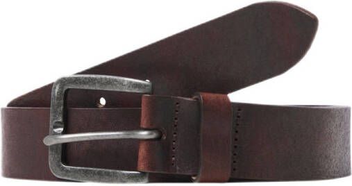 Jack & jones Riem Jack &amp Jones 12152757 JACVICTOR LEATHER BELT NOOS BLACK COFFEE