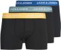JACK & JONES microfiber boxershort JACGRANT (set van 3) - Thumbnail 1
