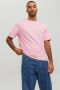 Jack & jones Copenhagen Korte Mouw Geborduurd T-Shirt Pink Heren - Thumbnail 1