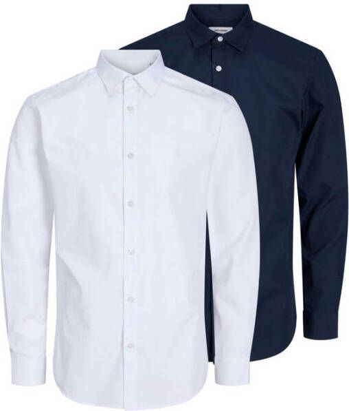 Jack & Jones Overhemd met lange mouwen JJJOE SHIRT LS 2 PACK MP