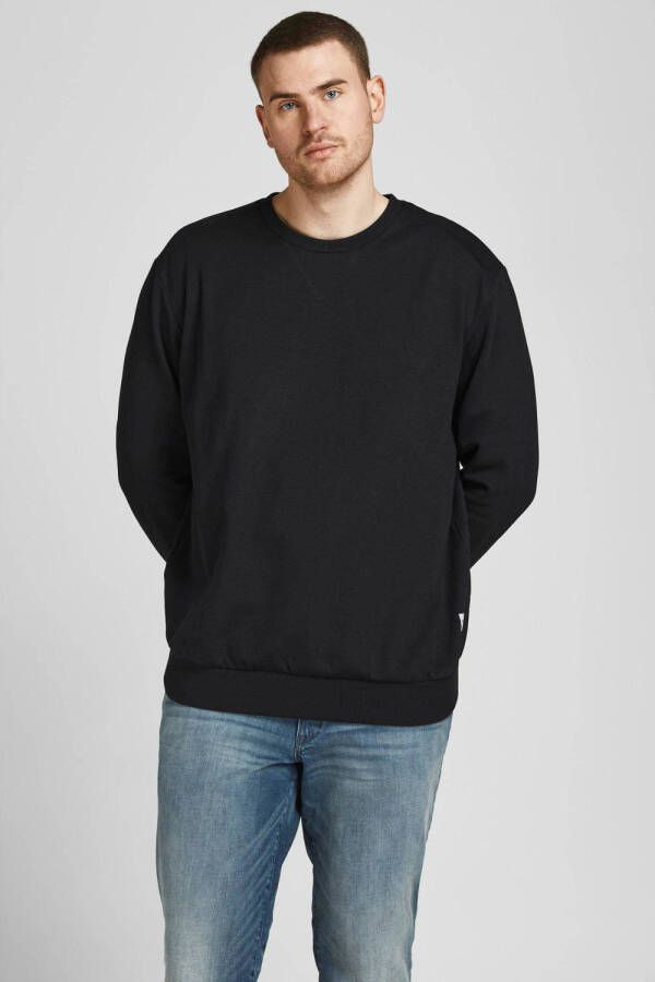 JACK & JONES PLUS SIZE sweater JJEBASIC Plus Size black