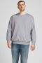 JACK & JONES PLUS SIZE sweater JJEBASIC Plus Size light grey melange - Thumbnail 1
