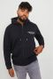 Jack & Jones PlusSize Capuchonsweatvest JORVESTERBRO SWEAT ZIP HOOD NOOS PLS - Thumbnail 1